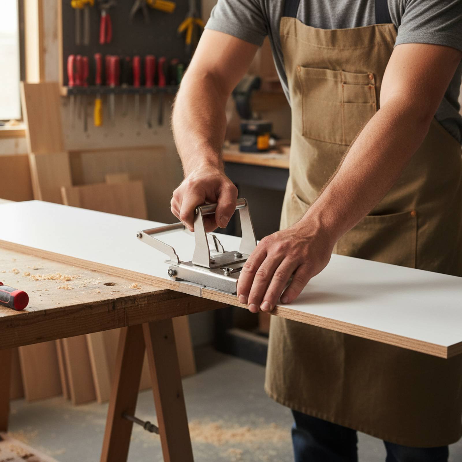 Woodworking Carpenter - Trimmer Manuale per Bordi Facile da