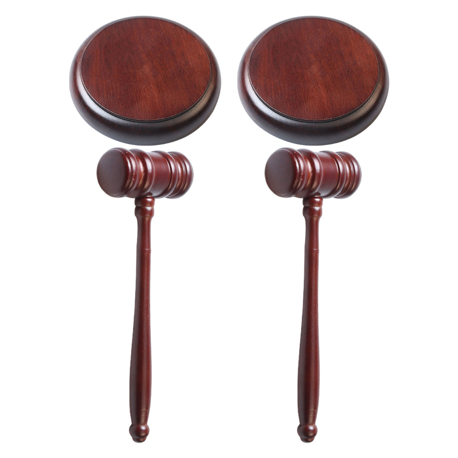 Woodworking Auctions - Set di martello da giudice in