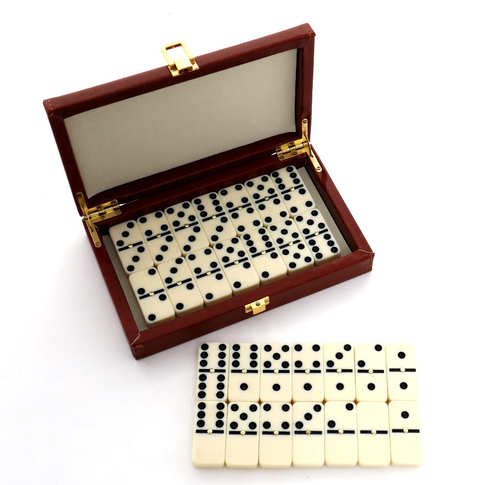 Woodworking Game - Set di 28 Pezzi di Domino