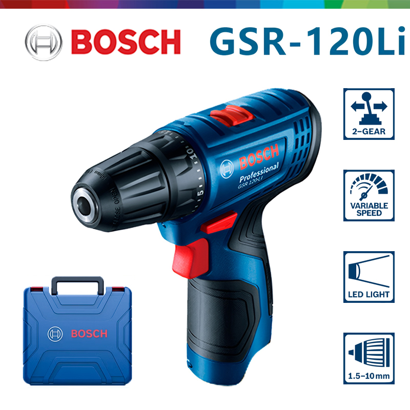 Woodworking Drill - Trapano Elettrico Bosch GSR 120-LI 12V