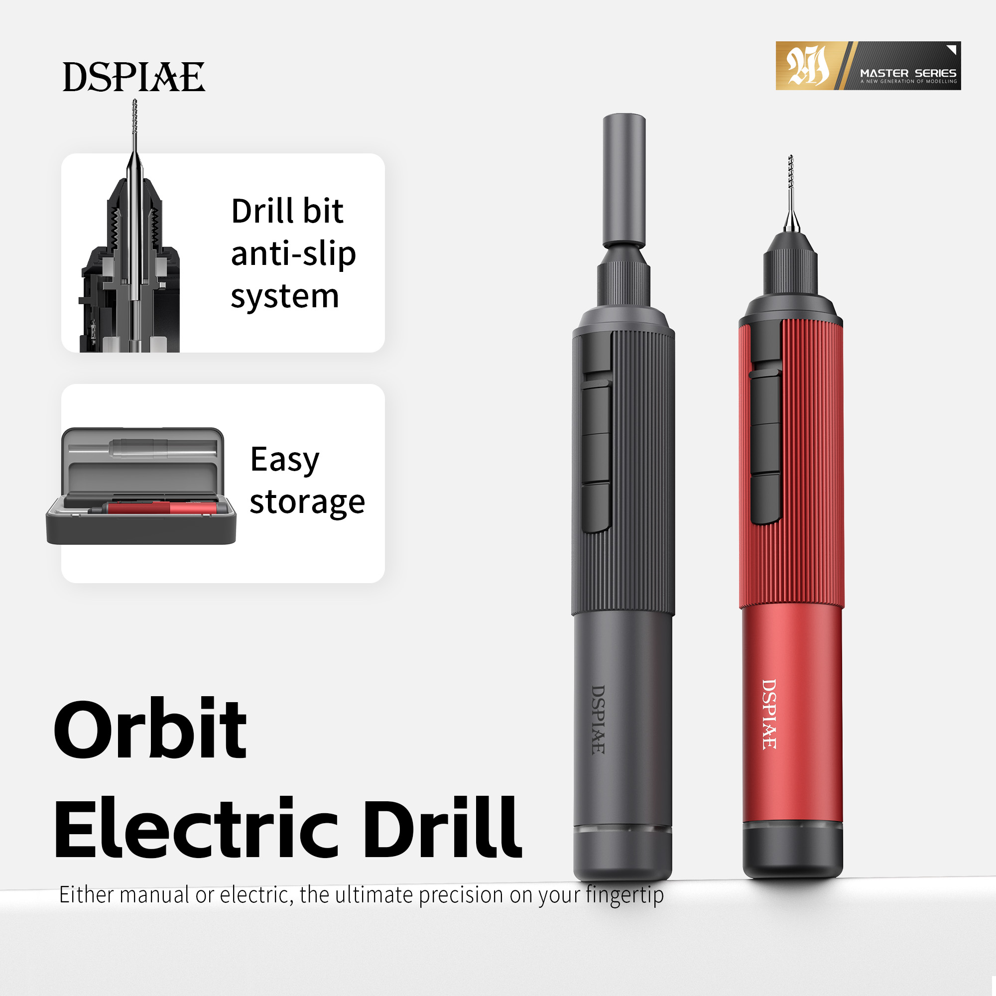 Woodworking Hobby Kits - Nuovo DSPIAE AT-ED01 Orbit Trapano Elettrico