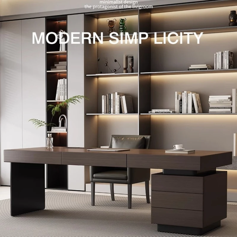 Woodworking Desk Chair - Scrivania da Ufficio Minimalista Italiana, Sedia