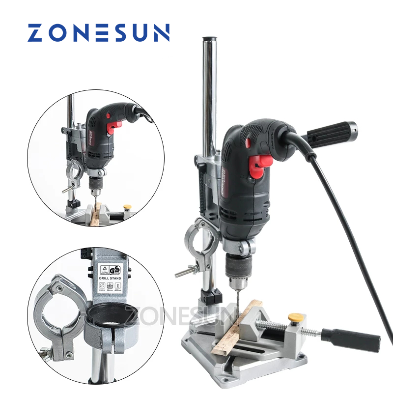 ZONESUN Supporto fisso per tra - Woodworking Drill recensione e prezzo