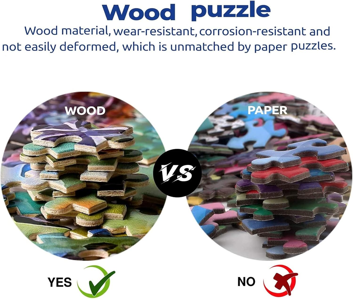 Puzzle Adesivi da 500/300/120  - Woodworking Game recensione e prezzo