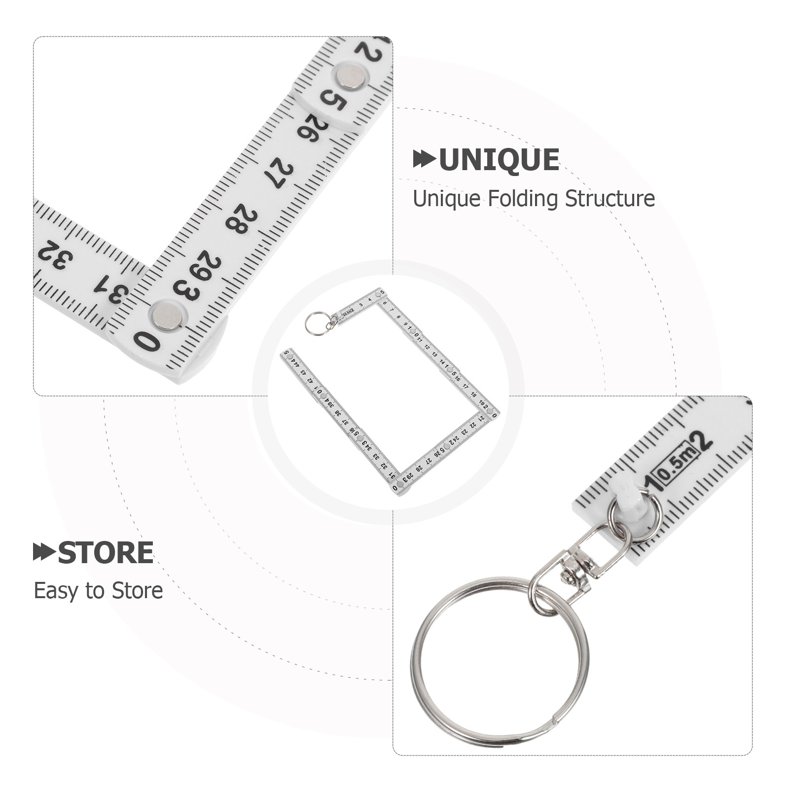 2 Pezzi Righello Pieghevole Me - Woodworking Carpenter recensione e prezzo