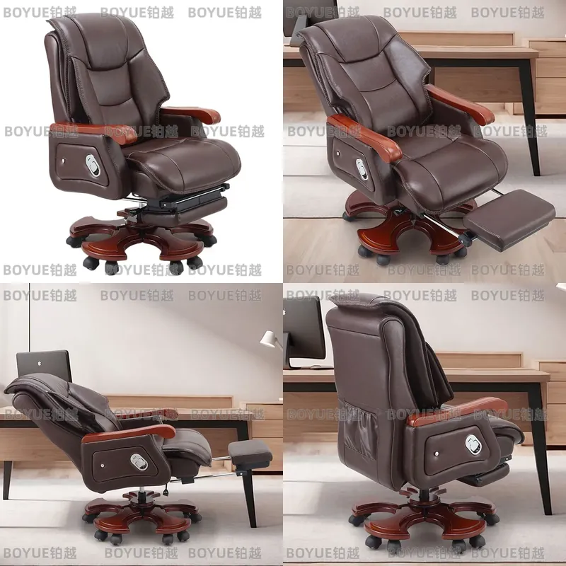 Sedia da Ufficio in Pelle Ergo - Woodworking Desk Chair recensione e prezzo