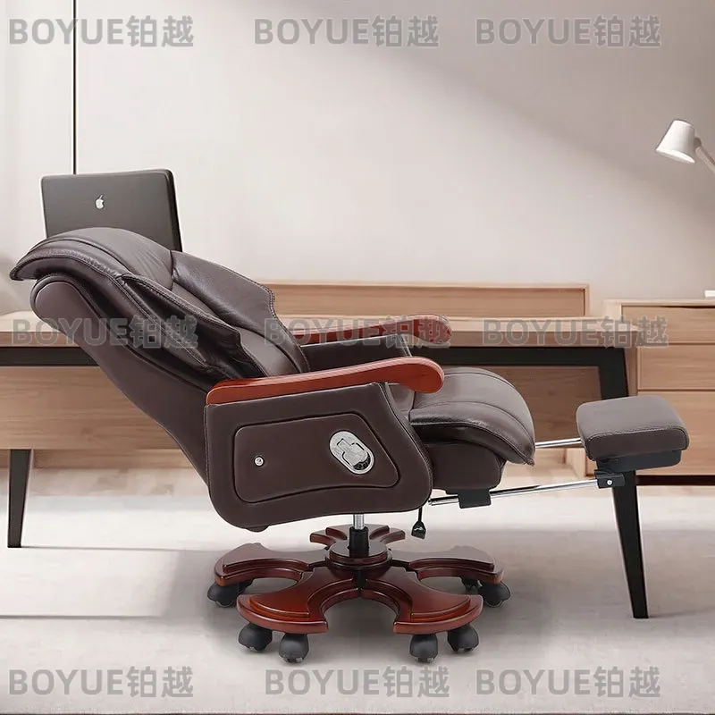 Sedia da Ufficio in Pelle Ergo - Woodworking Desk Chair recensione e prezzo