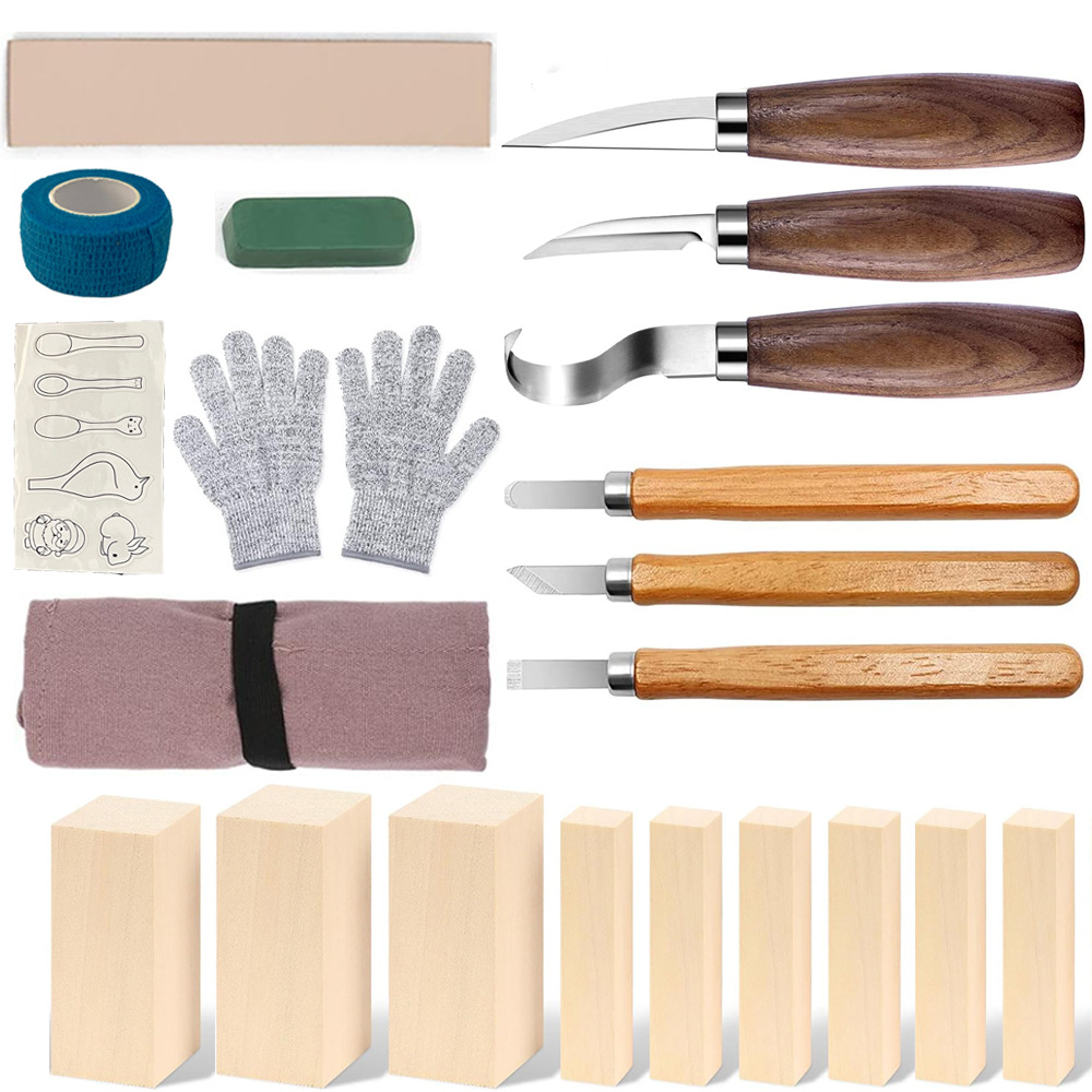Set di coltelli da intaglio Co - Woodworking Box recensione e prezzo