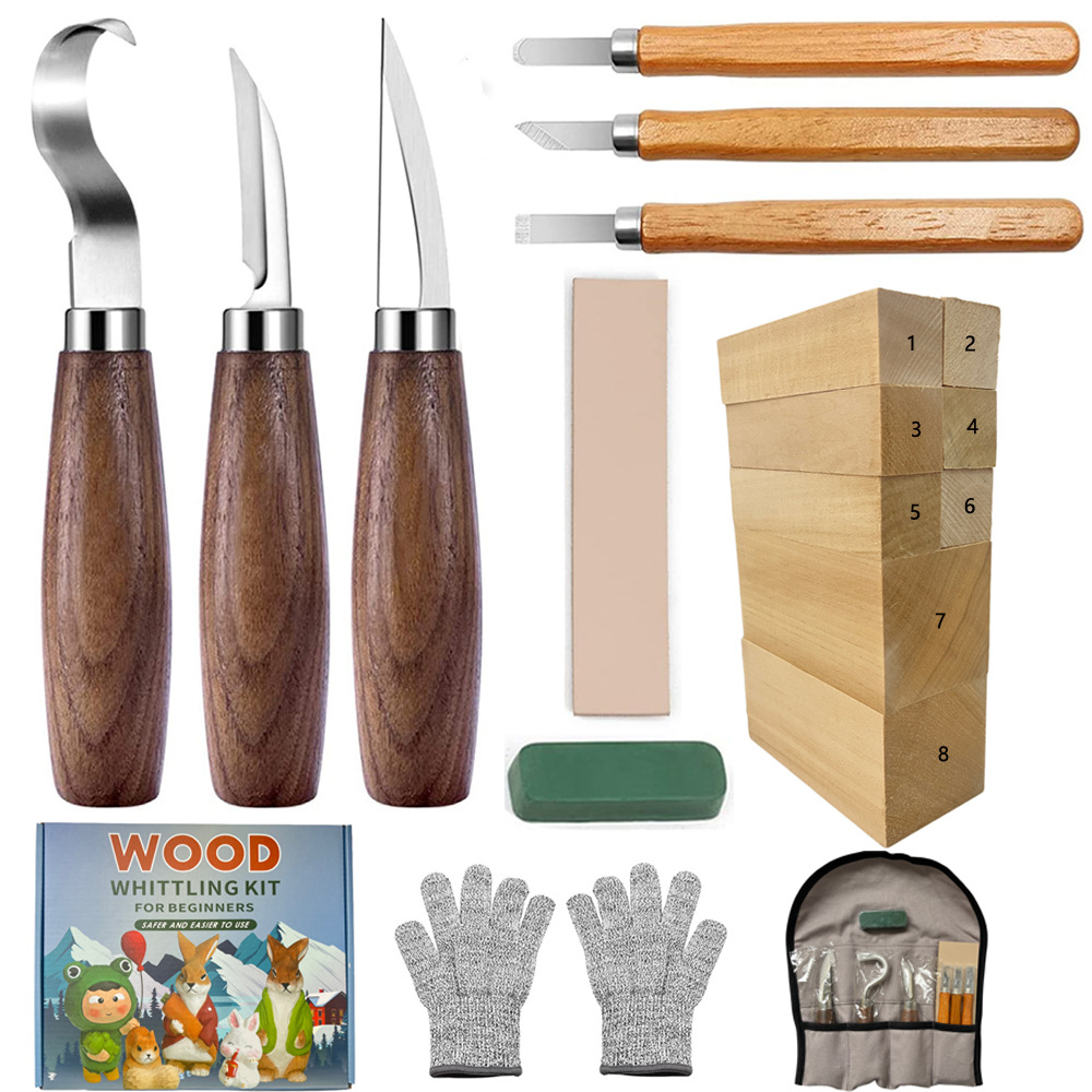 Set di coltelli da intaglio Co - Woodworking Box recensione e prezzo