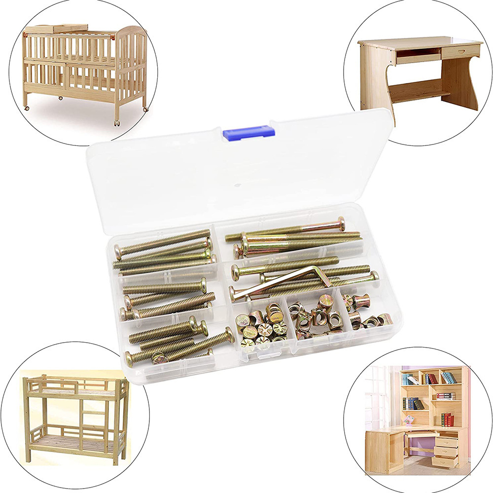 Set di 50 bulloni per mobili c - Woodworking Desk Chair recensione e prezzo