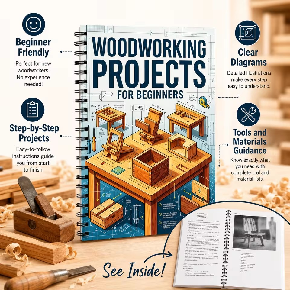Piani di Lavorazione del Legno - Woodworking Ideas For Beginners recensione e prezzo
